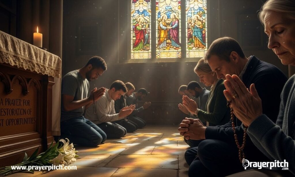 A Prayer for Restoration of Lost Opportunities