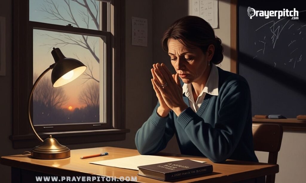 A Short Prayer for Teachers in Stressful Times