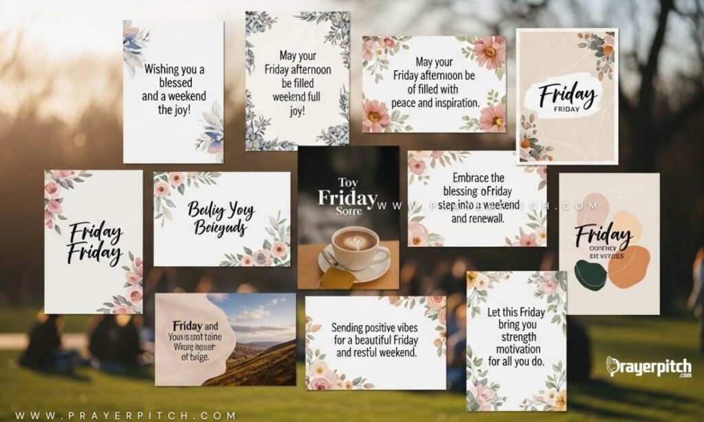 Afternoon Friday Blessing Messages to Motivate Your Loved Ones