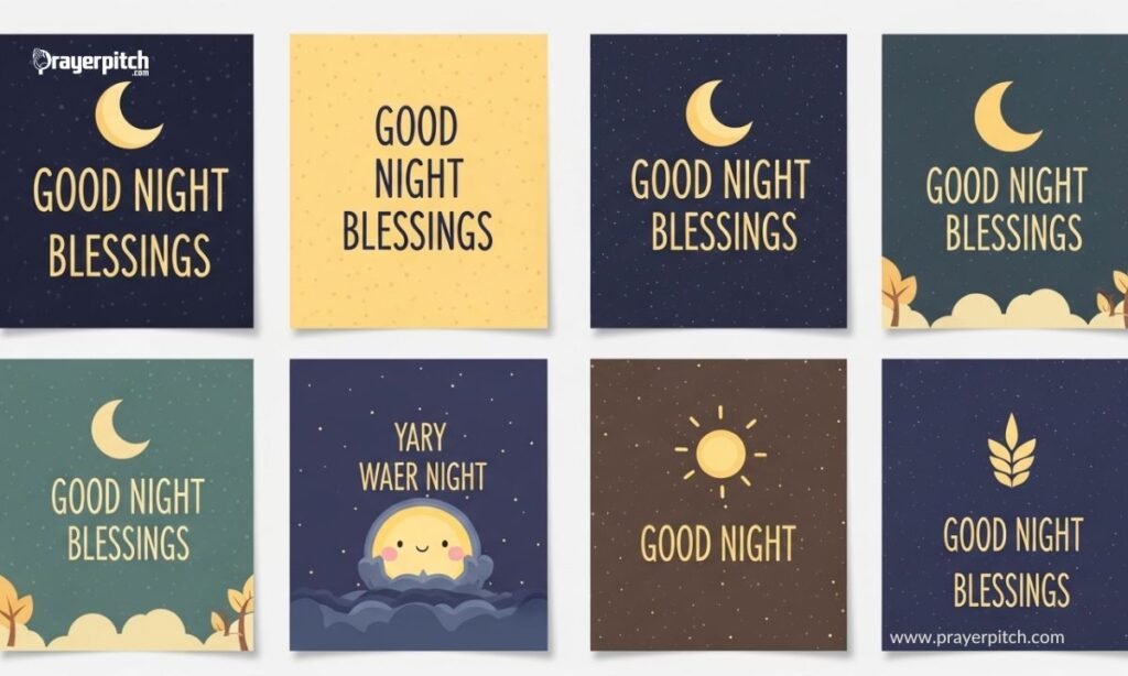 Cute Good Night Blessings Images