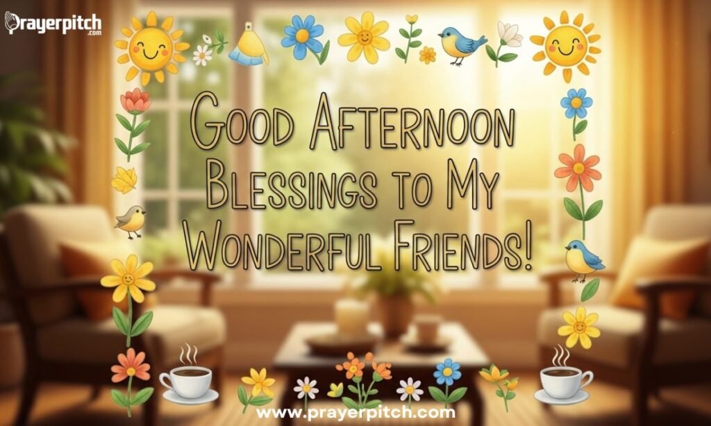 Everyday Good Afternoon Blessings for Friends