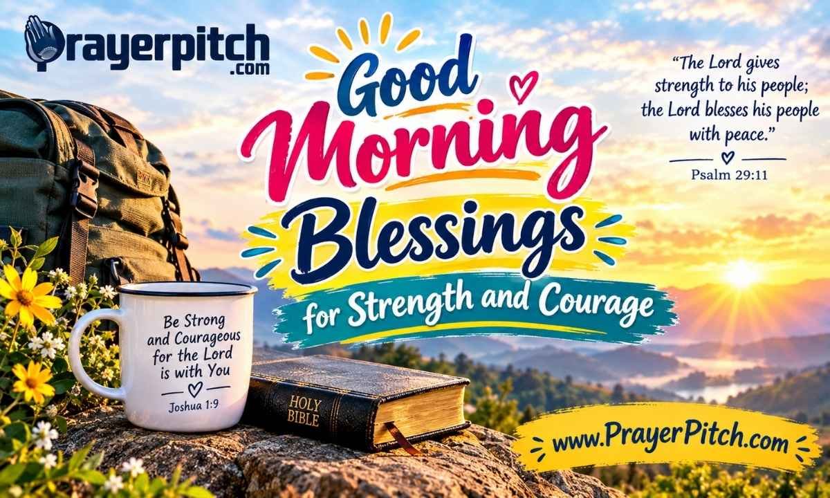 Good Morning Blessings for Strength and Courage