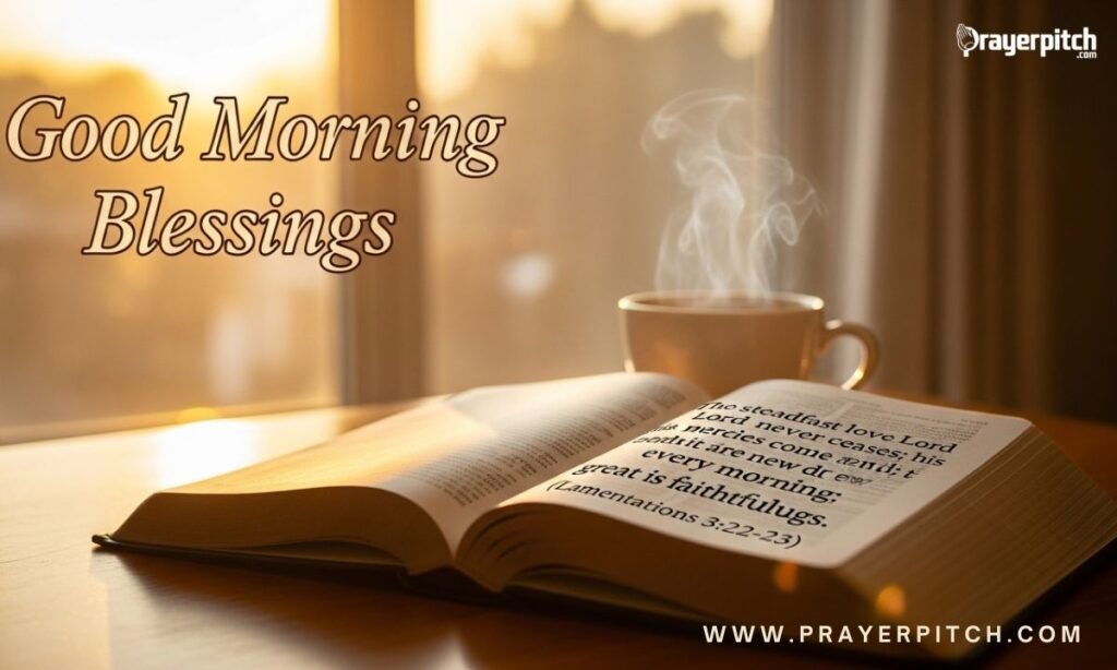 Good Morning Blessings with Bible Verses Images