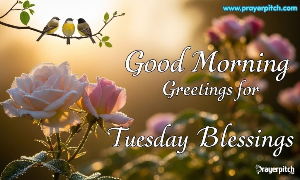 Good Morning Greetings for Tuesday Blessings