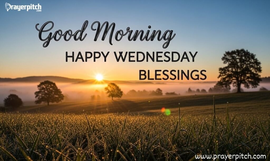 Good Morning Happy Wednesday Blessings