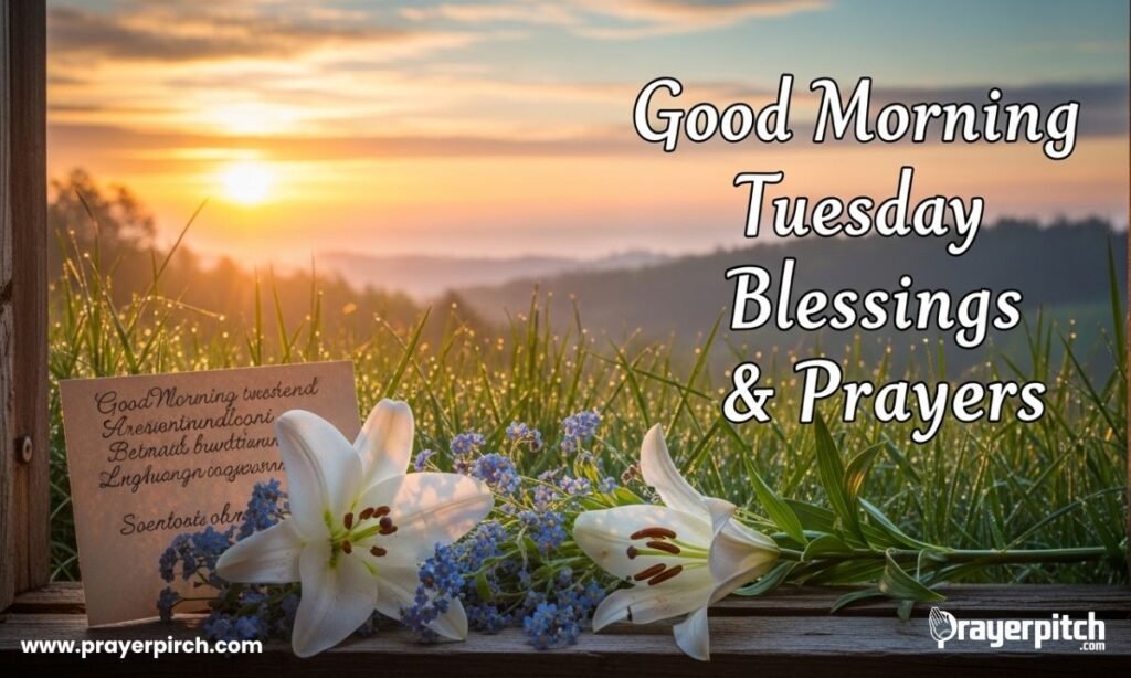 Good Morning Tuesday Blessings and Prayers