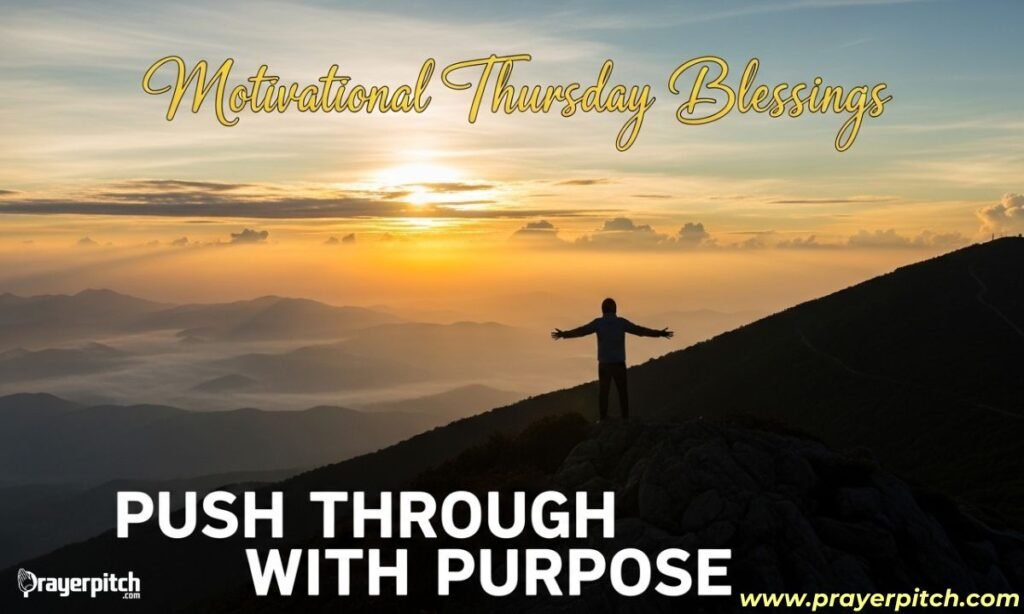 Motivational Thursday Blessings