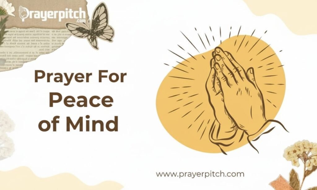 Prayer for Peace of Mind