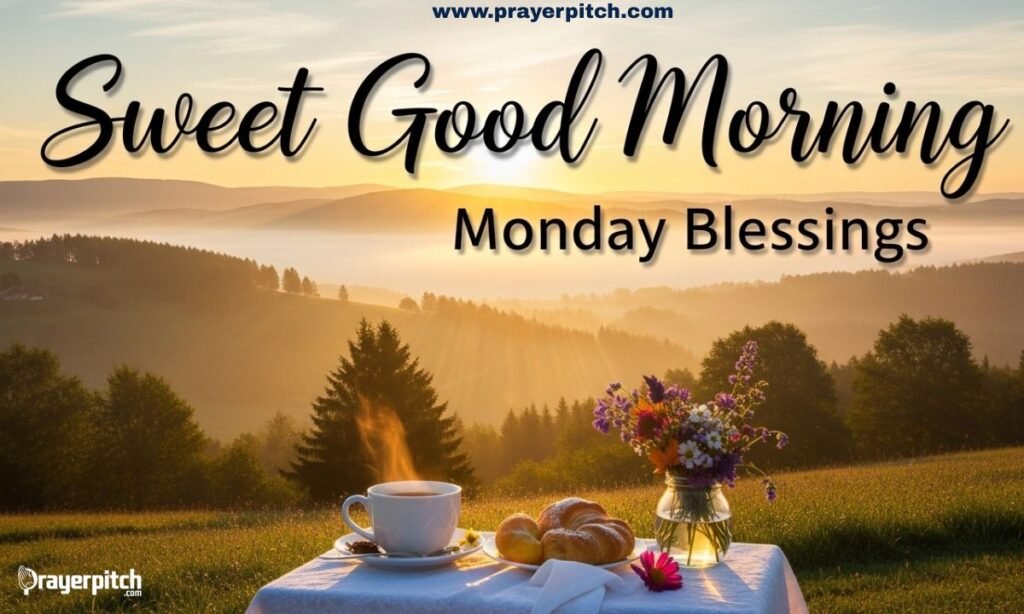 Sweet Good Morning Monday Blessings