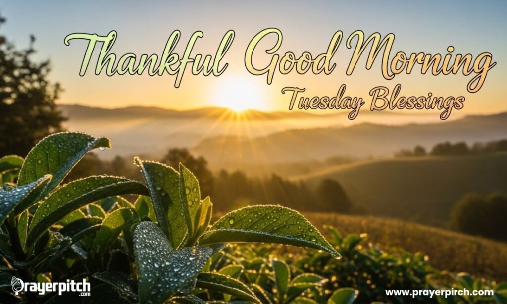 Thankful Good Morning Tuesday Blessings