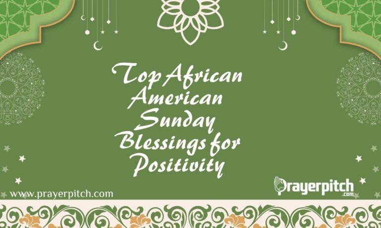 Top African American Sunday Blessings for Positivity
