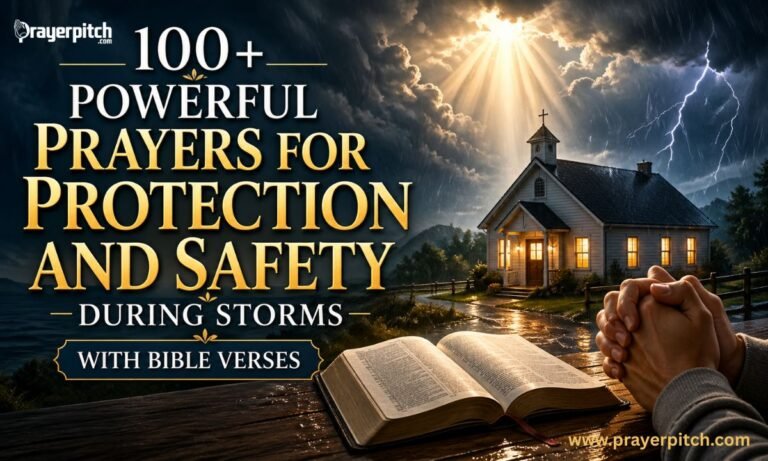 100+ Powerful Prayers for Protection and Safety During Storms with Bible Verses