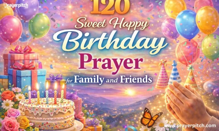 120 Sweet Happy Birthday Prayer for Family and Friends