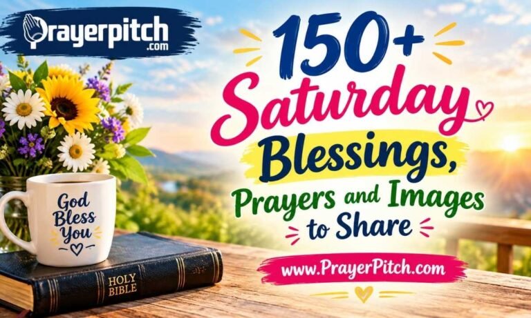 150+ Saturday Blessings, Prayers and Images to Share