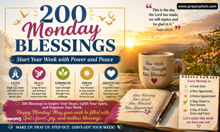 200 Monday Blessings: Start Your Week with Power and Peace