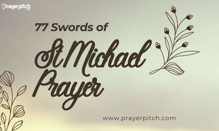 77 Swords of St Michael Prayer