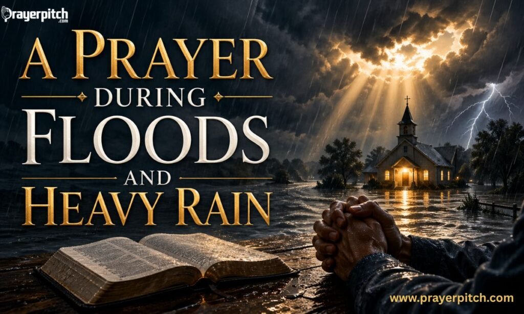 A Prayer During Floods and Heavy Rain