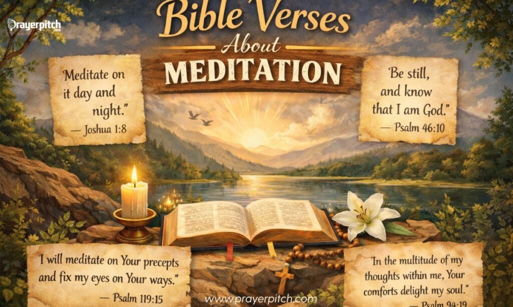 Bible Verses About Meditation