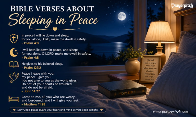 Bible Verses About Sleeping in Peace
