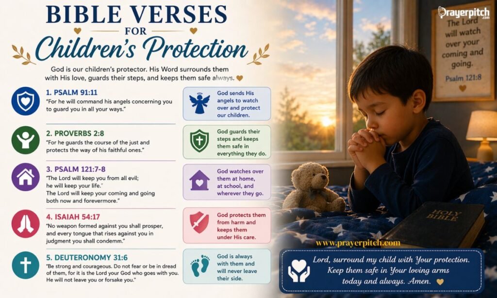 Bible Verses for Children's Protection