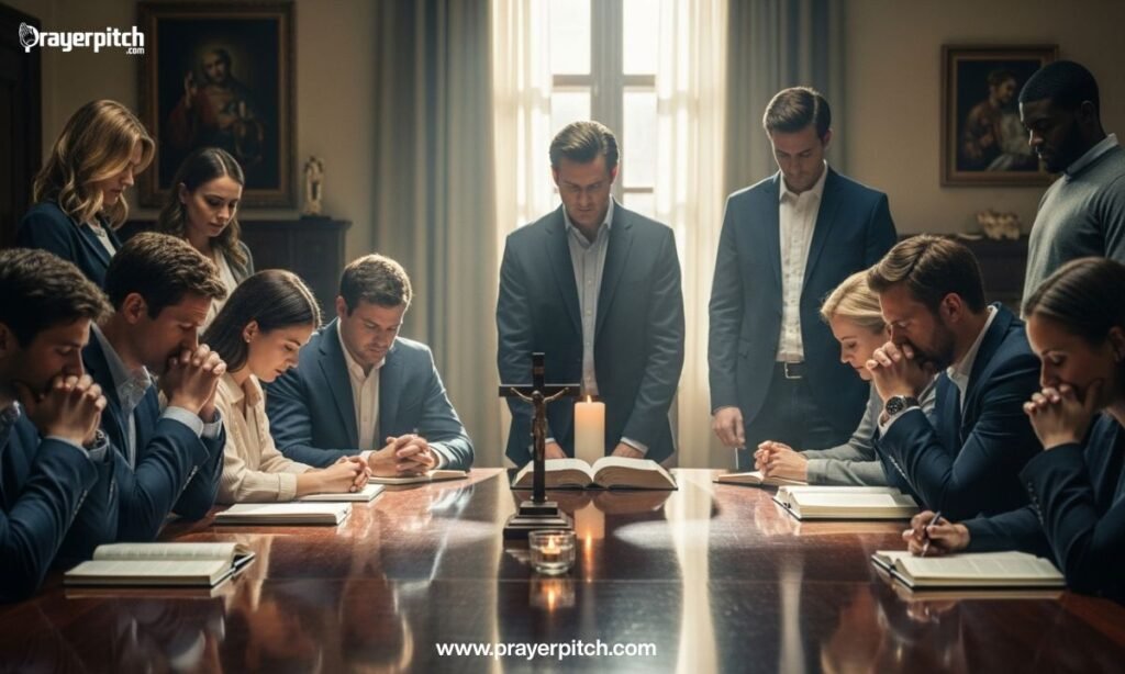 Closing Prayer for a Catholic Meeting