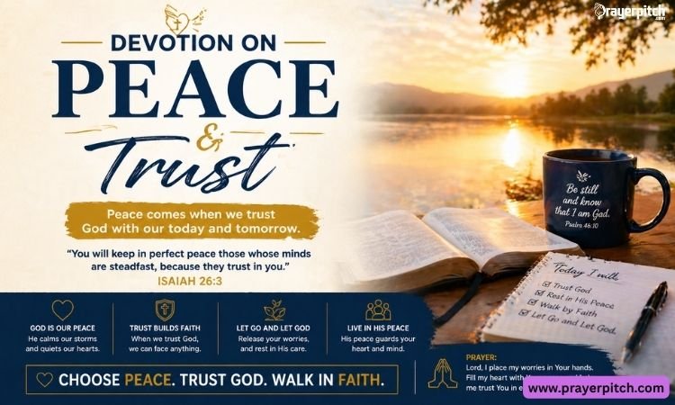 Devotion on Peace and Trust