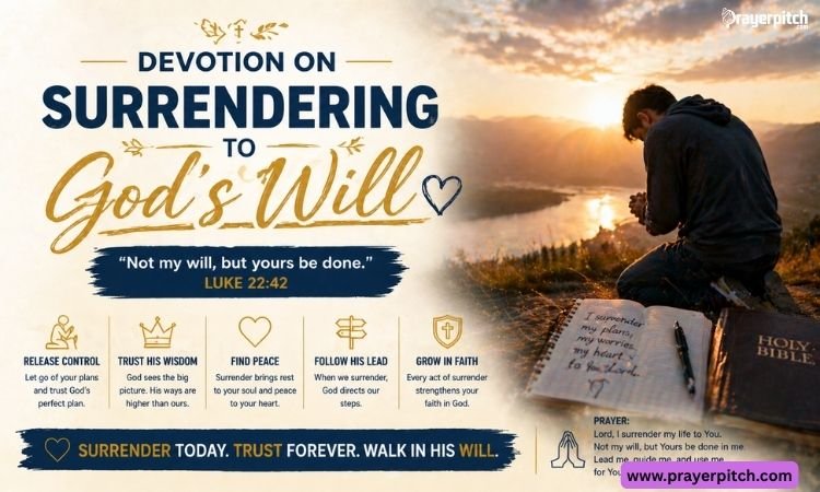 Devotion on Surrendering to God's Will