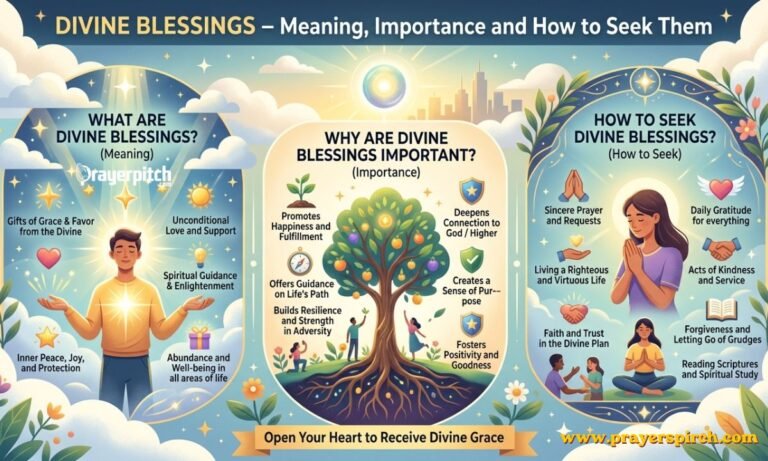 Divine Blessings – Meaning, Importance and How to Seek Them