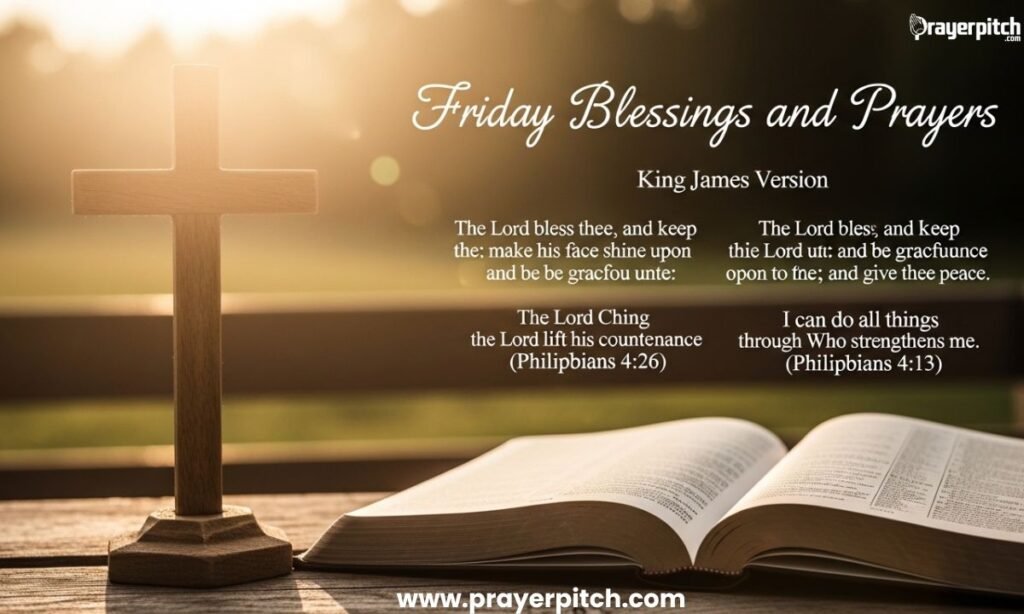 Friday Blessings and Prayers Bible Verses