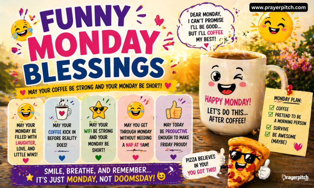 Funny Monday Blessings