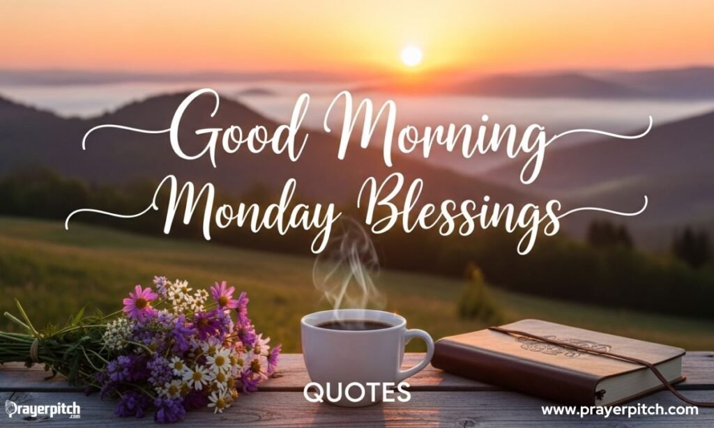 Good Morning Monday Blessings Quotes