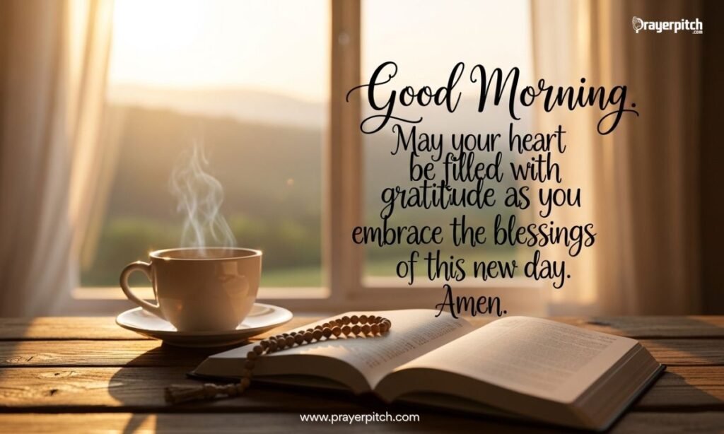 Good Morning Prayer Messages for Gratitude