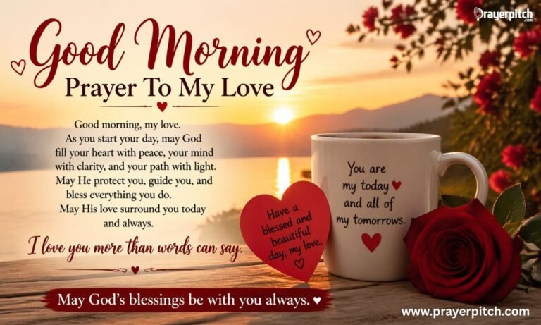 Good Morning Prayer To My Love