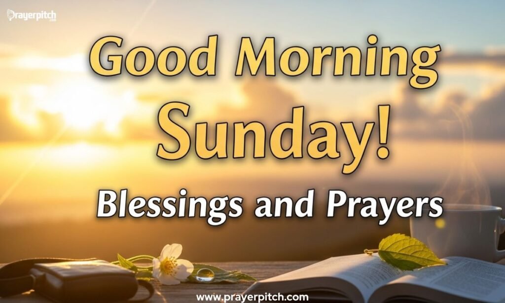 Good Morning Sunday Blessings and Prayers