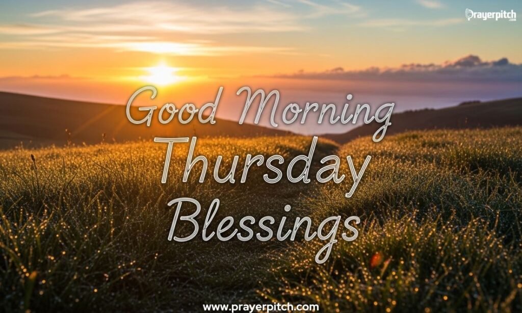 Good Morning Thursday Blessings