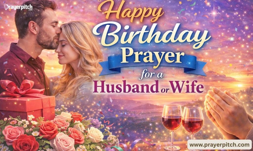 Happy Birthday Prayer for a Husband or Wife