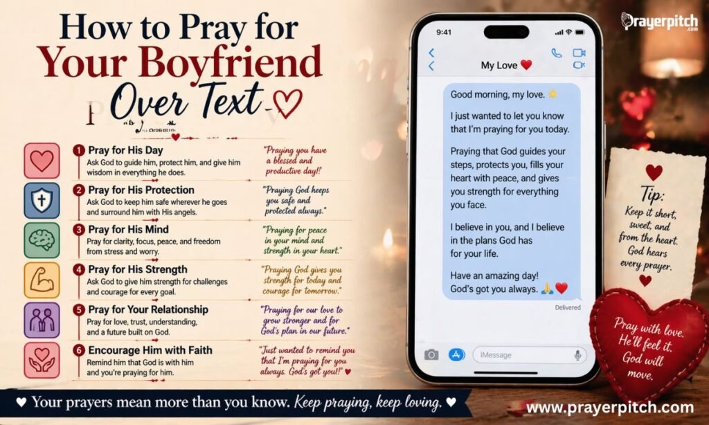 How to Pray for Your Boyfriend Over Text