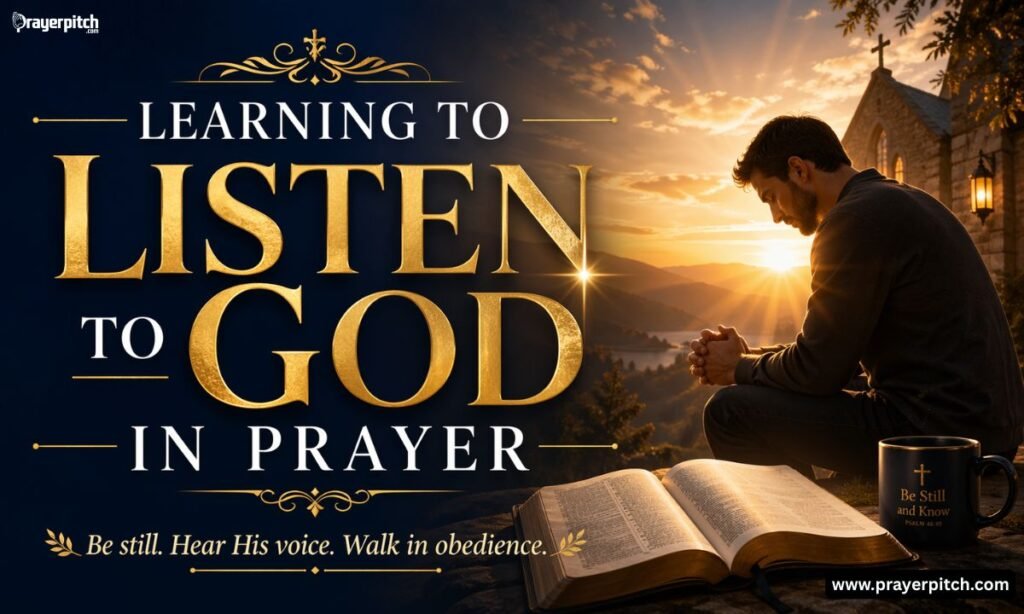 Learning to Listen to God in Prayer