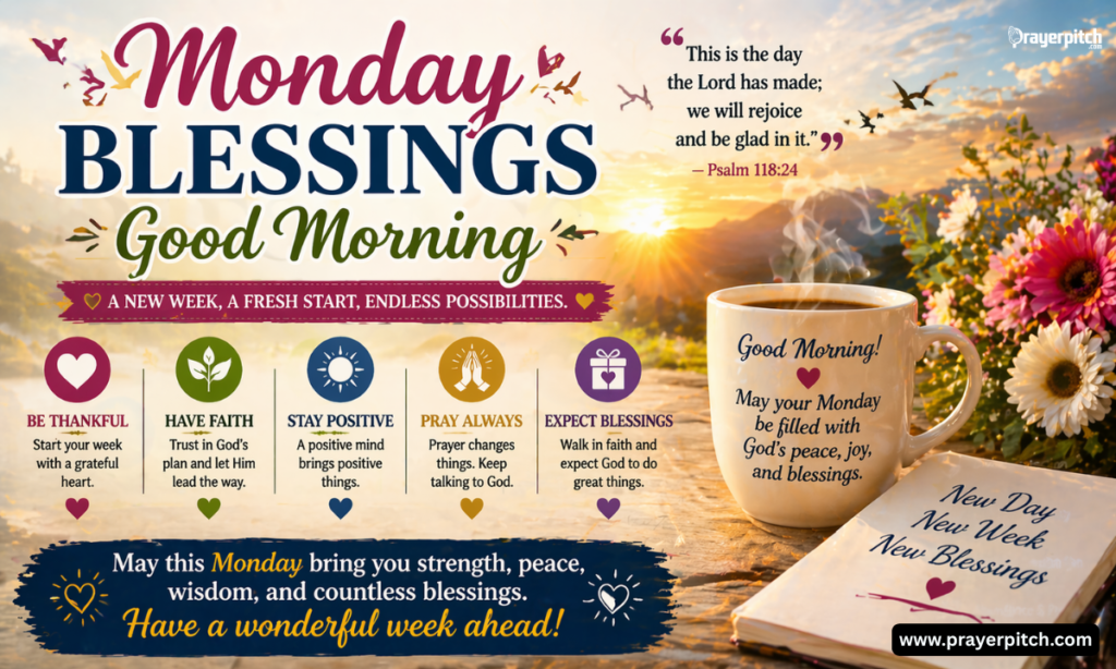 Monday Blessings Good Morning