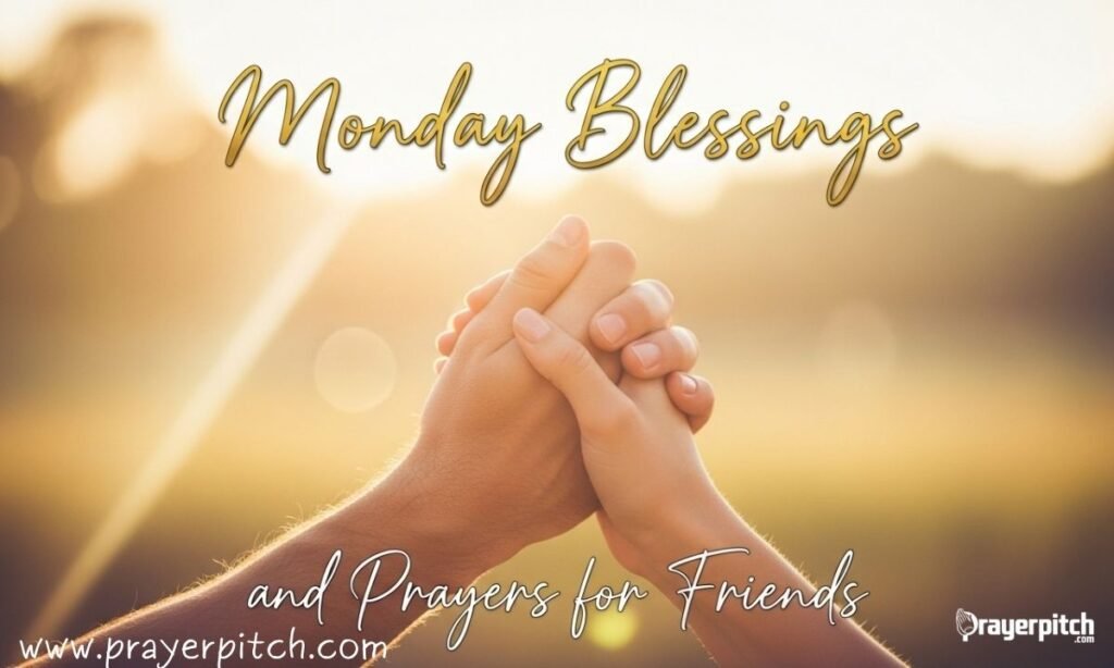 Monday Blessings and Prayers for Friends
