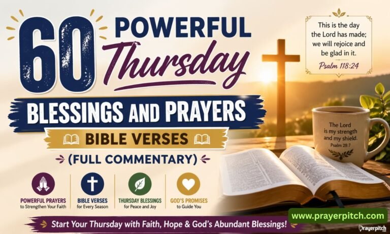Powerful thursday blessings and prayers bible verses