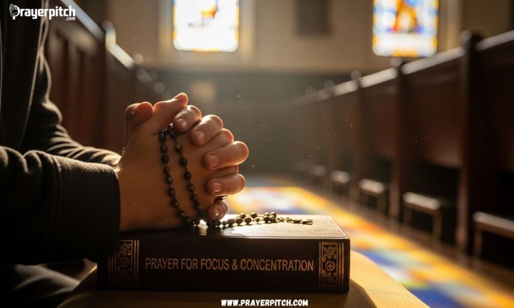 Prayer for Focus and Concentration