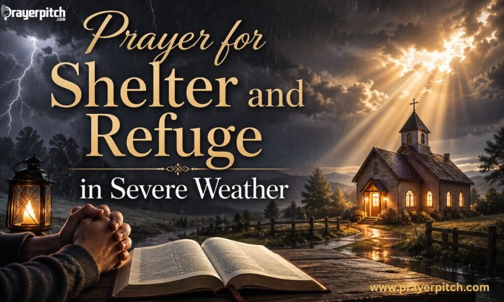 Prayer for Shelter and Refuge in Severe Weather