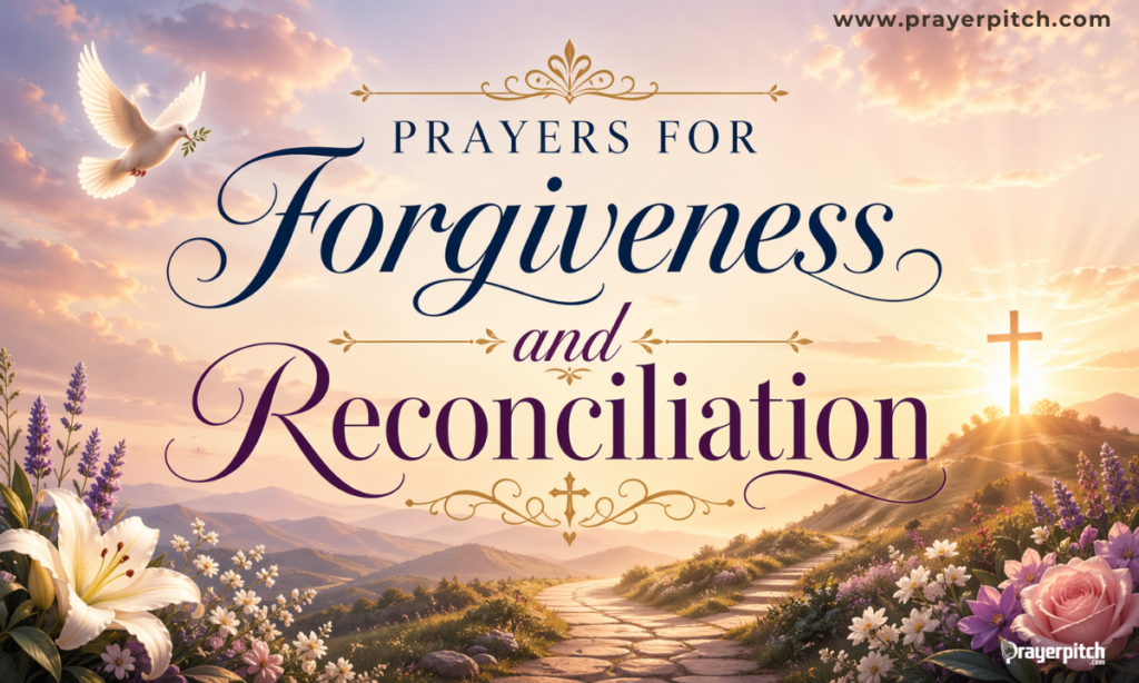 Prayers for Forgiveness and Reconciliation