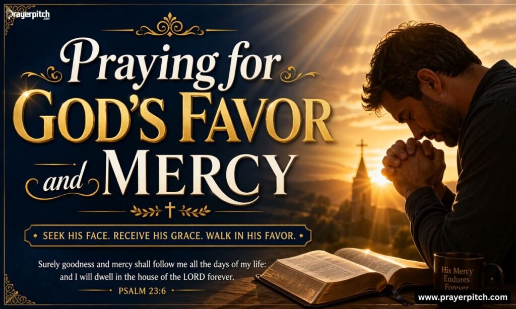 Praying for God's Favor and Mercy