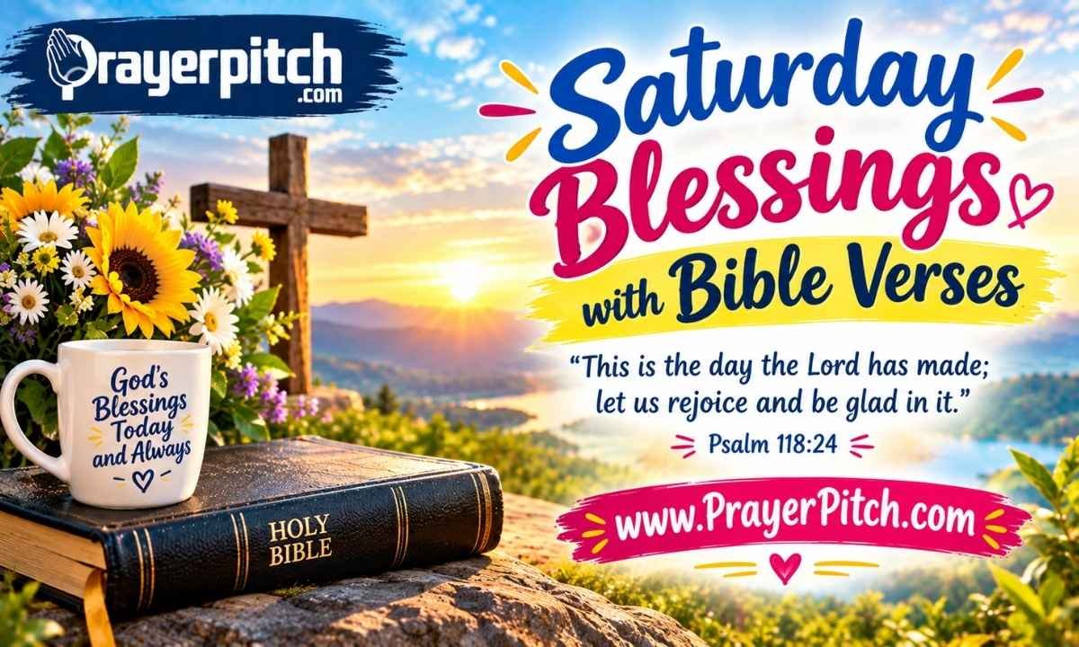 Saturday Blessings with Bible Verses