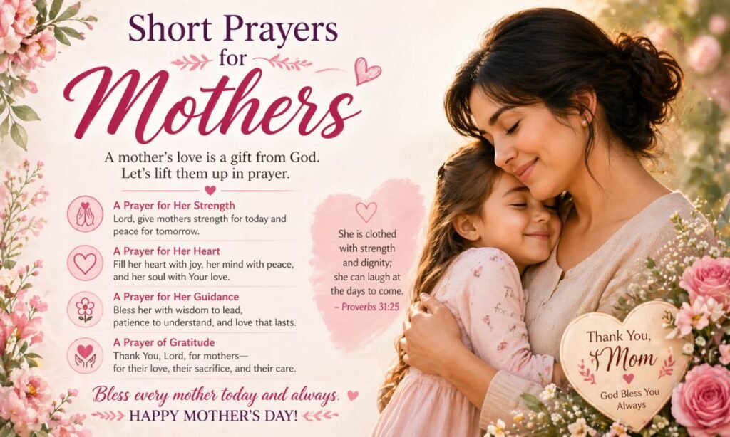 Short Prayers for Mothers
