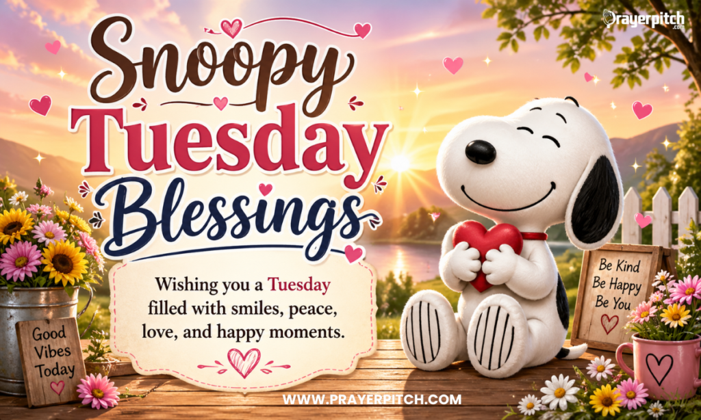 Snoopy Tuesday Blessings