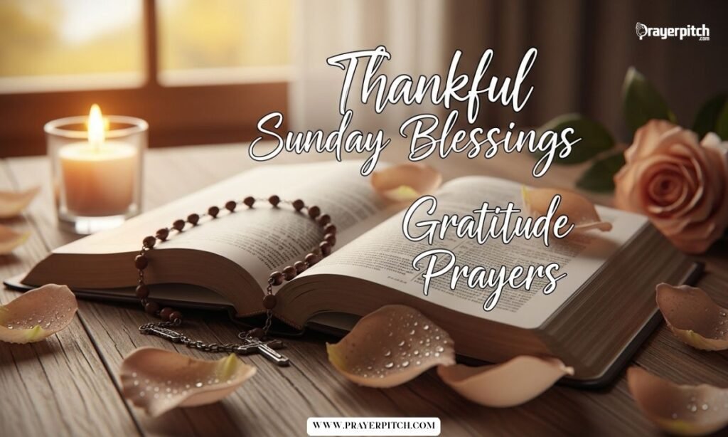 Thankful Sunday Blessings and Gratitude Prayers