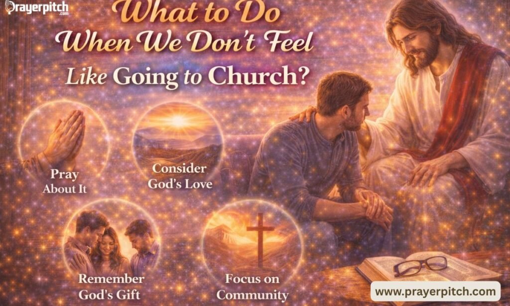What to Do When We Don't Feel Like Going to Church